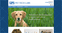 Desktop Screenshot of pettechlabs.com