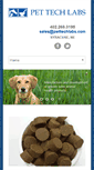 Mobile Screenshot of pettechlabs.com