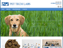 Tablet Screenshot of pettechlabs.com